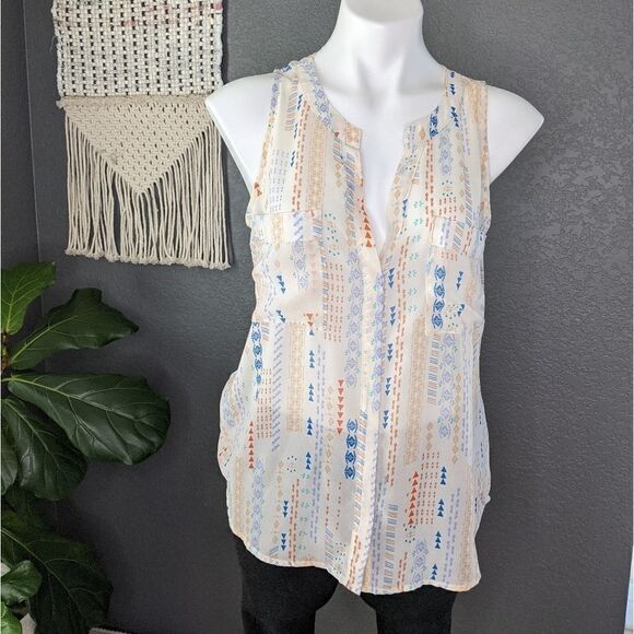 Sanctuary Sleeveless Button Front Blouse - Picture 3 of 8